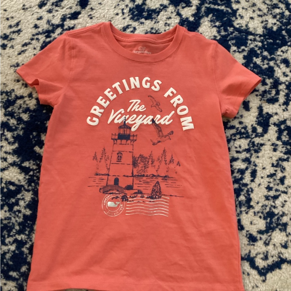 Vineyard Vines Pink Short Sleeve Tee